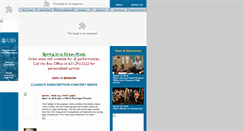 Desktop Screenshot of liphilharmonic.com