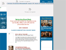 Tablet Screenshot of liphilharmonic.com